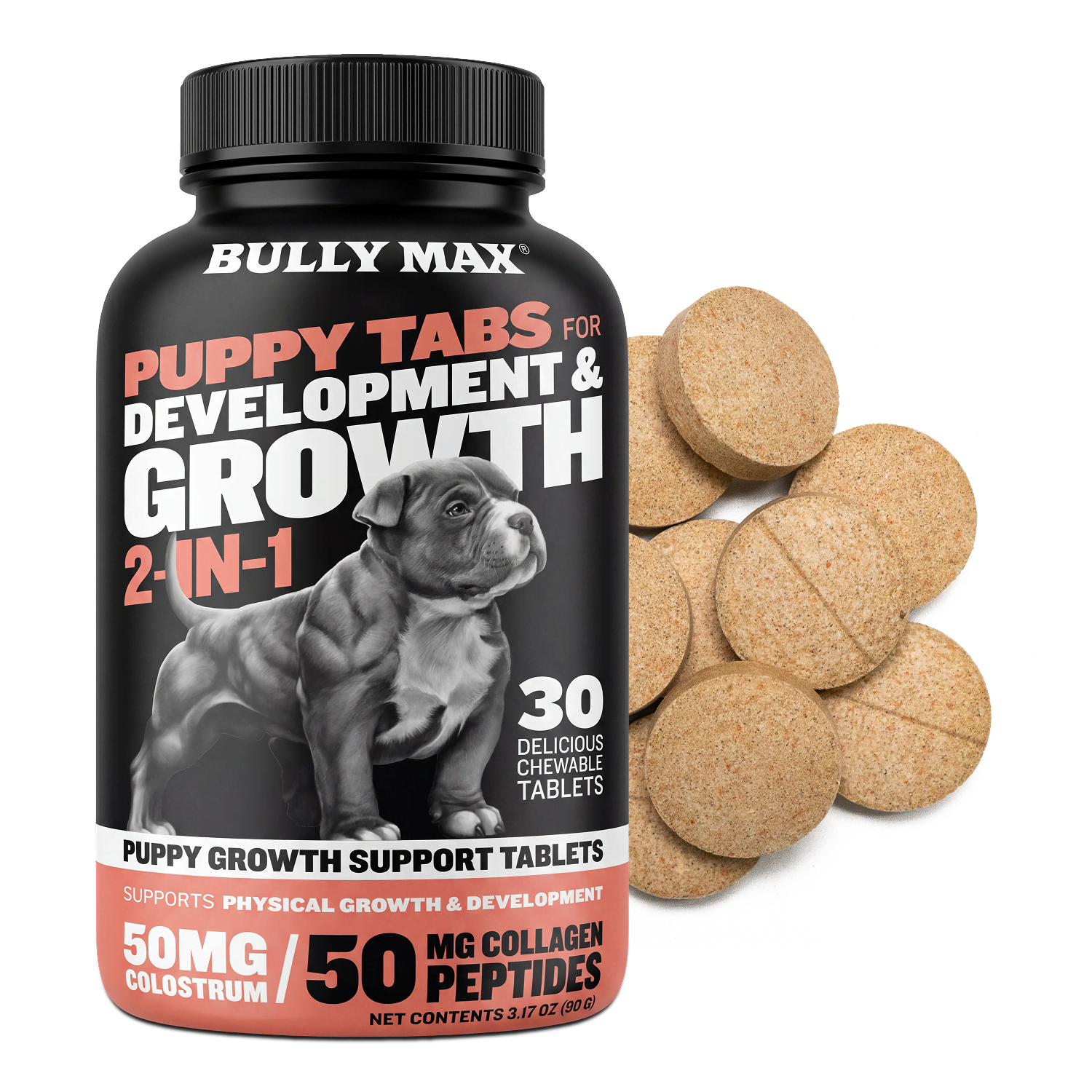 Puppy Tabs for Development & Growth