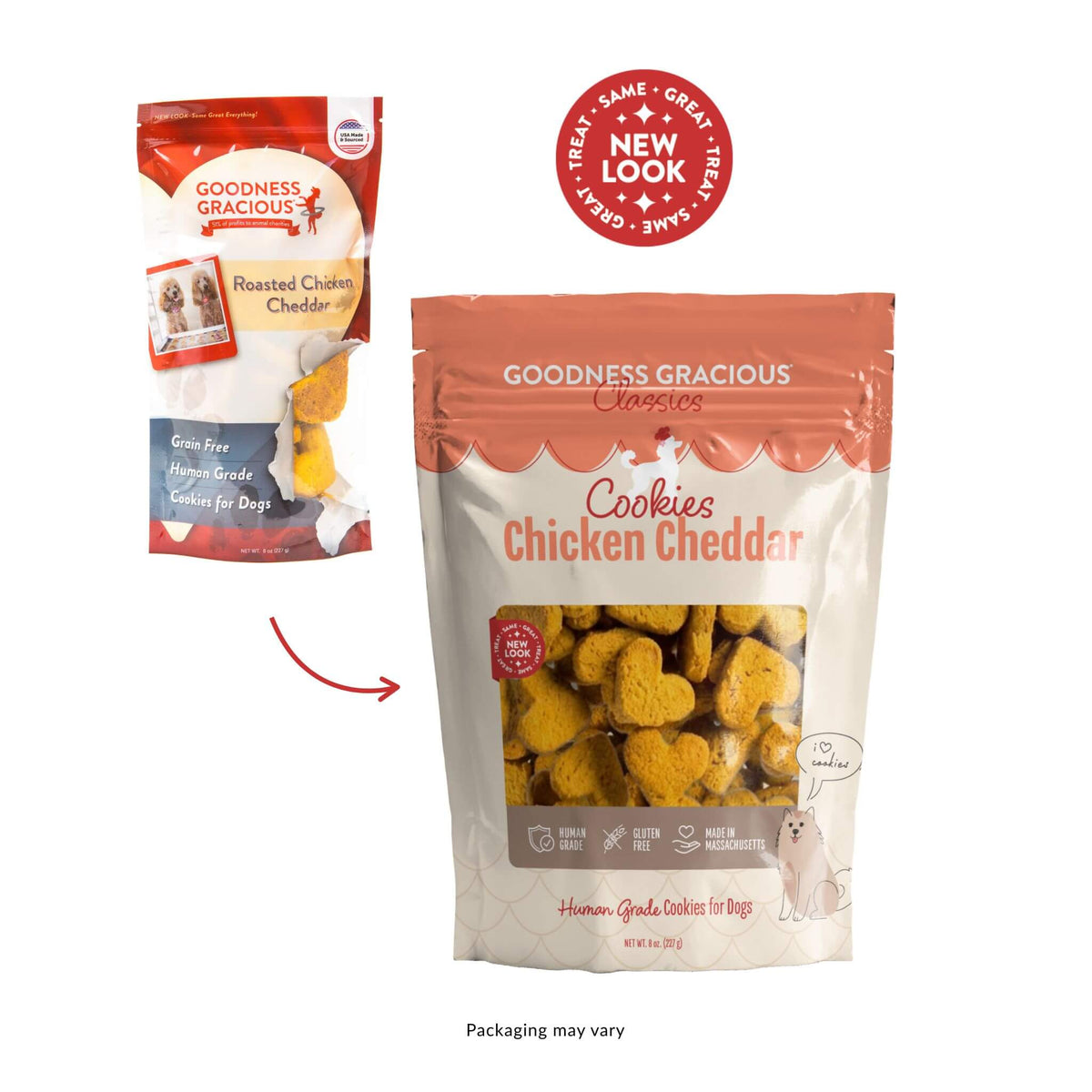 Chicken Cheddar Dog Cookies