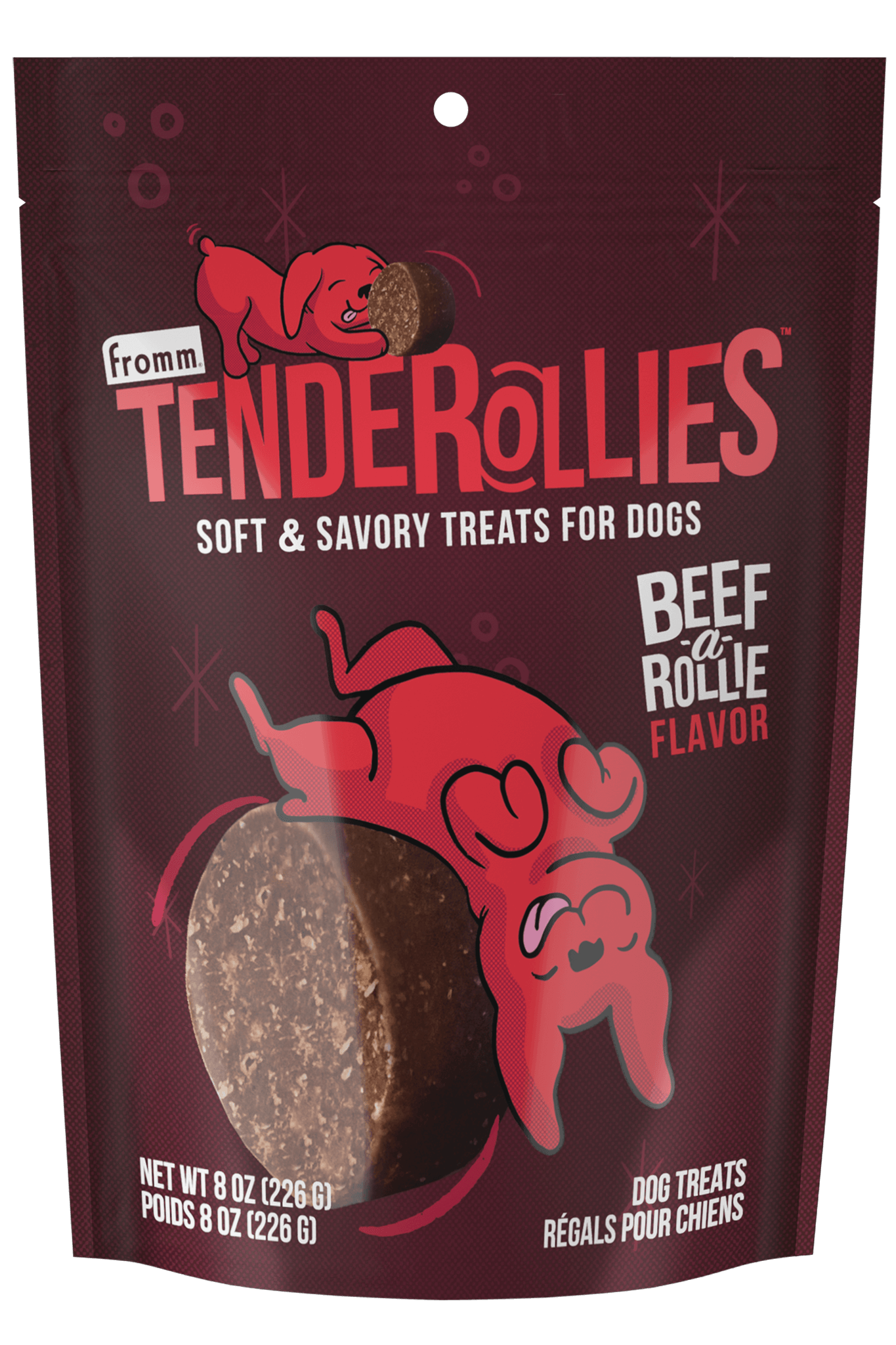 Tenderollies Beef-a-Rollie Flavor Dog Treats