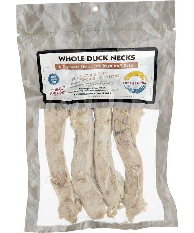 Freeze Dried Whole Duck Necks