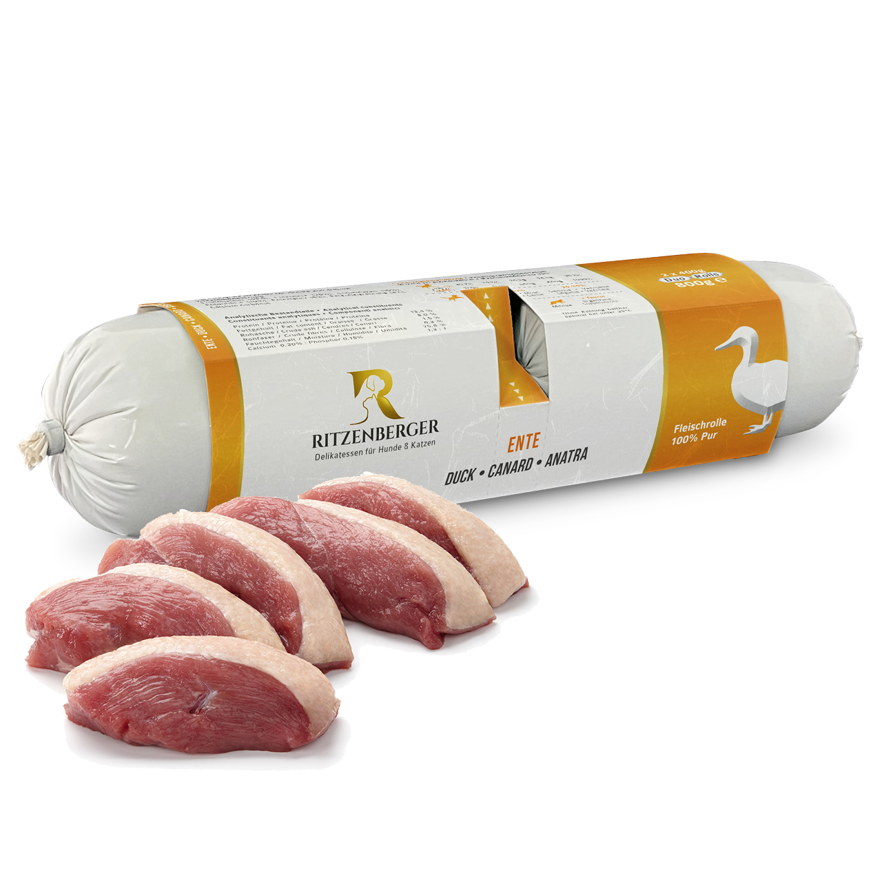 Ente Pure Fleischrolle
