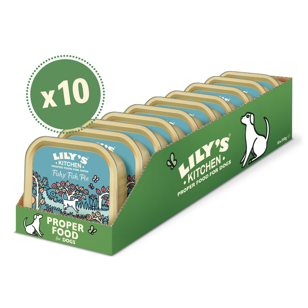 Fishy Fish Pie with Peas Wet Dog Food