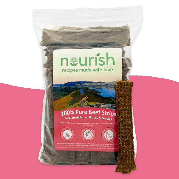 100% Pure Beef Strips