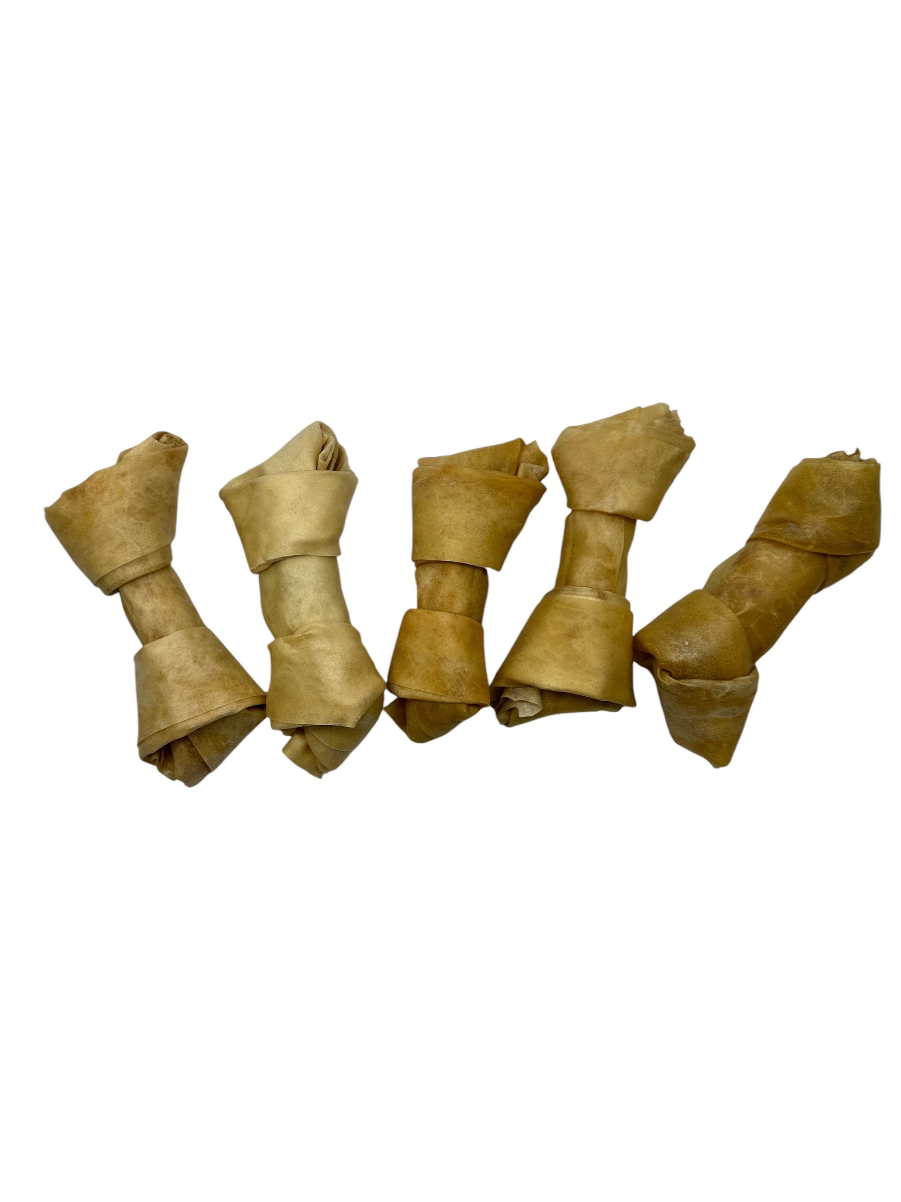 Kangaroo Skin Bone Shapes - Small Dog Chews
