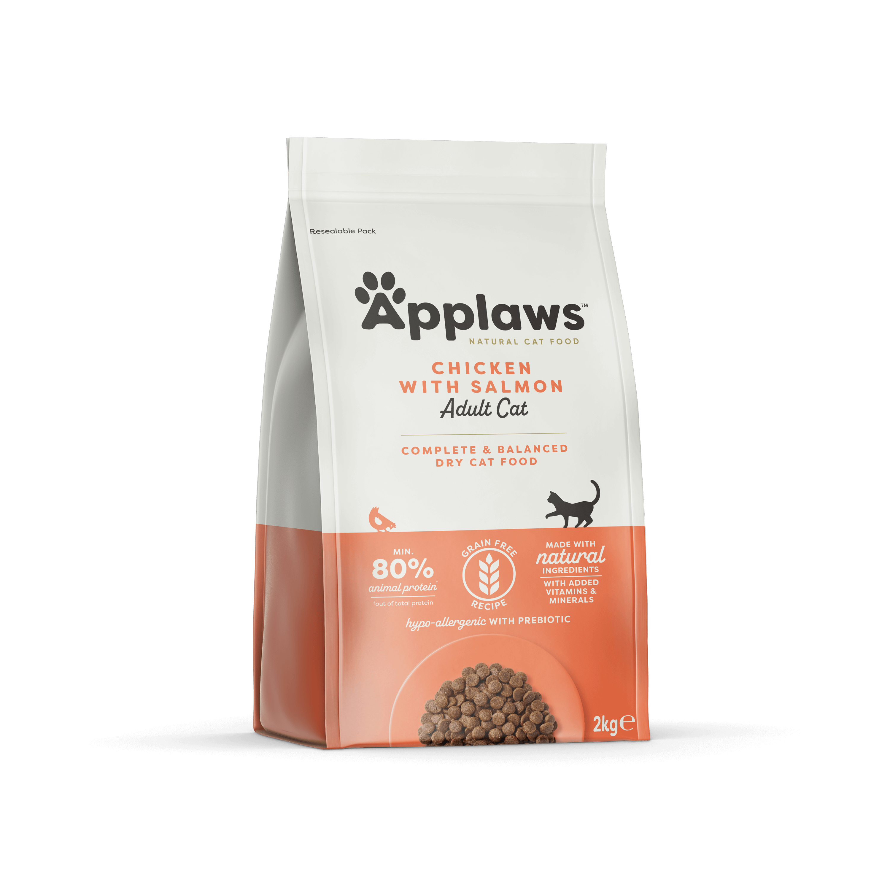 Chicken With Salmon Dry Cat Food