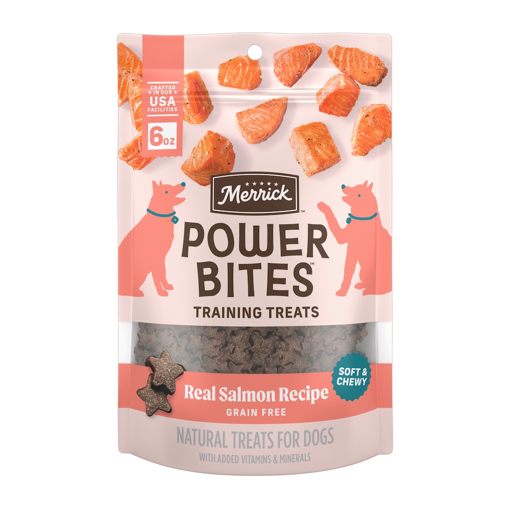 Power Bites Real Salmon Recipe Dog Treats