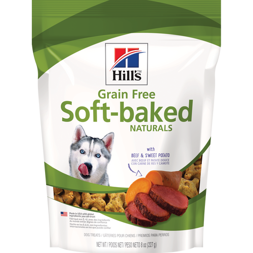 Grain Free Soft-Baked Naturals with Beef & Sweet Potato Dog Treats