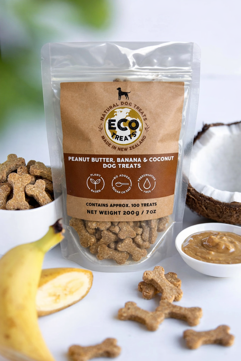 Peanut Butter, Banana & Coconut