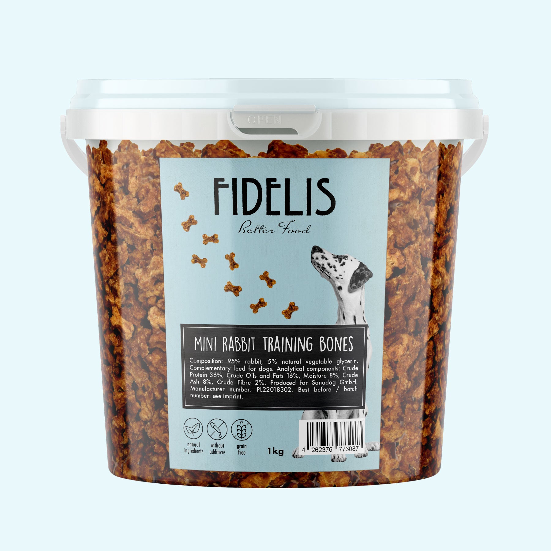Mini Rabbit Training Bones (Bucket)