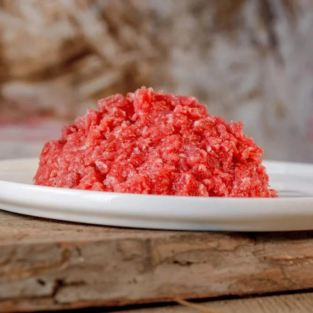 Kaninchenfleisch gewolft