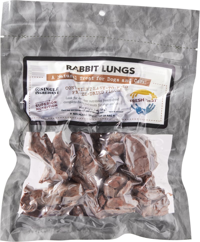 Freeze Dried Rabbit Lungs