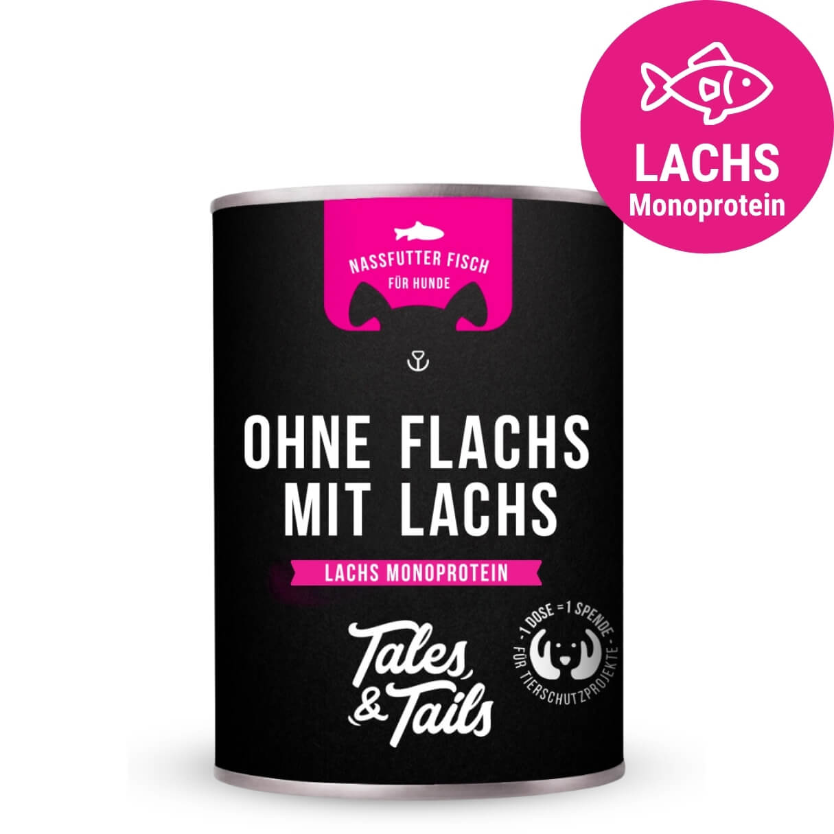 Ohne Flachs mit Lachs