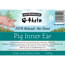 Pig Inner Ear 500g