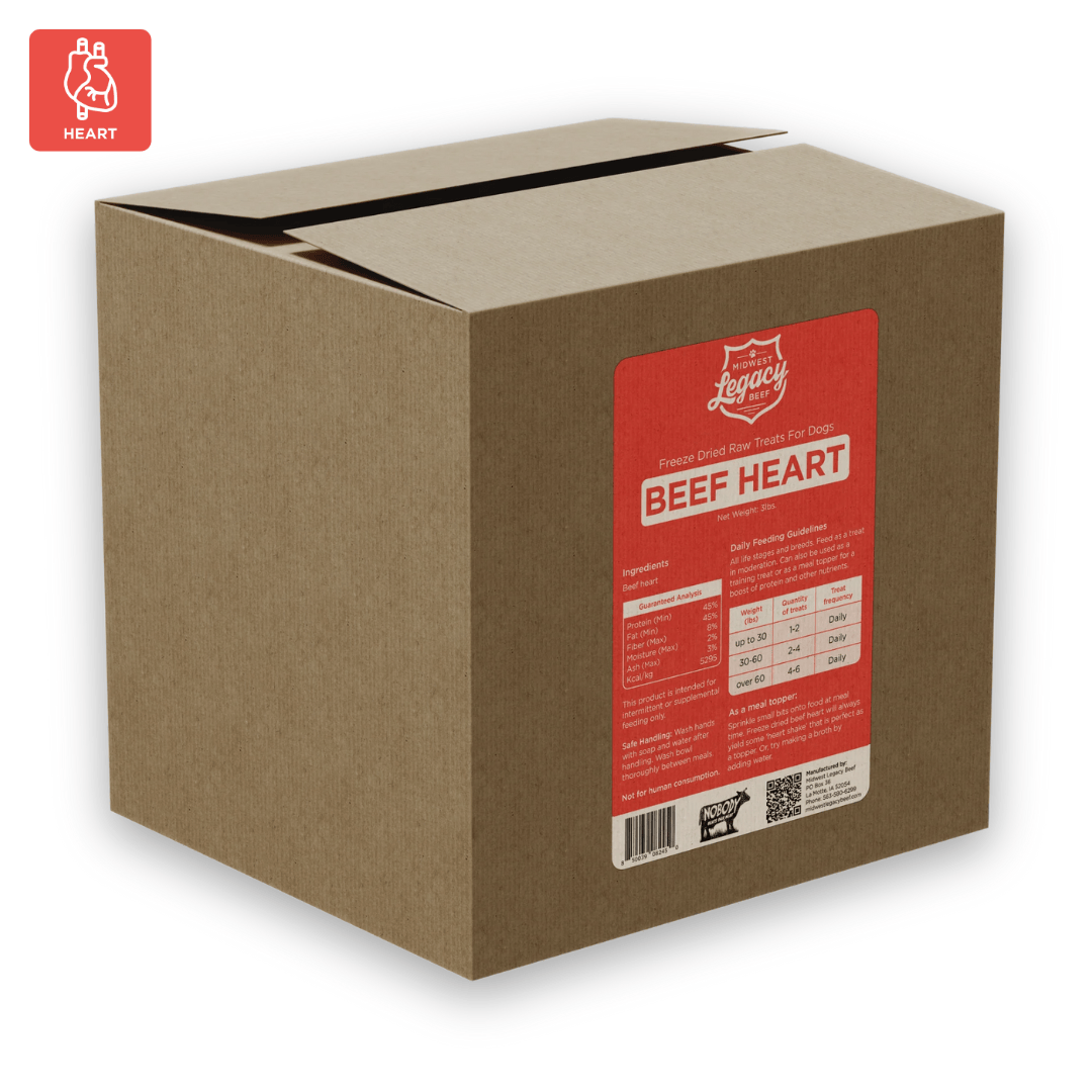 Freeze Dry - Legacy Beef Heart - Meal Topper