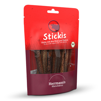 Stickis Bio Rind mit Quinoa