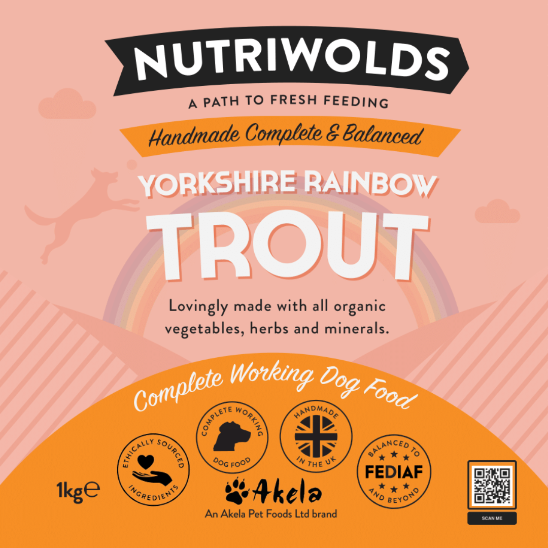 Yorkshire Rainbow Trout Complete Working Dog