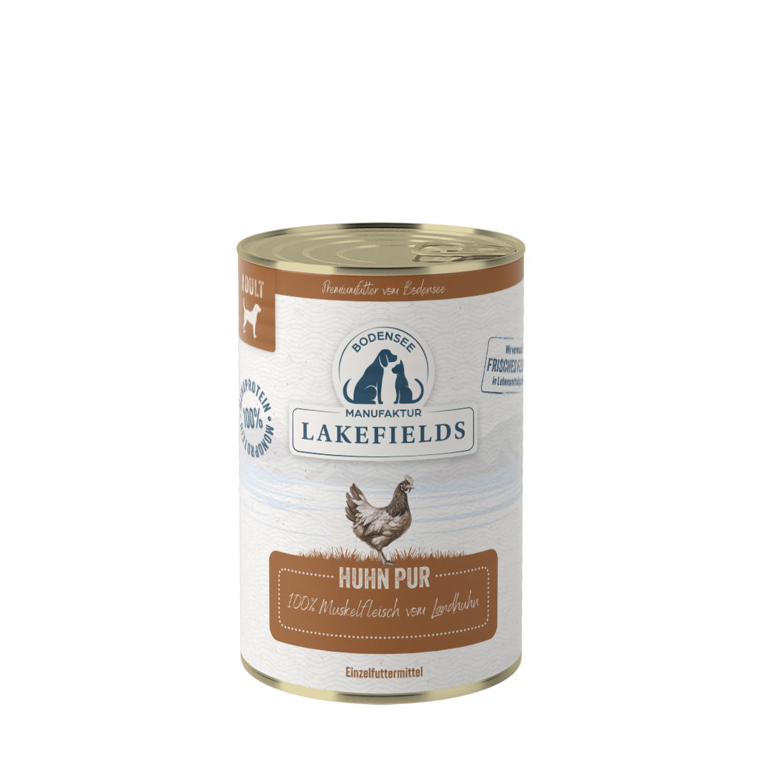 Nassfutter Huhn PUR