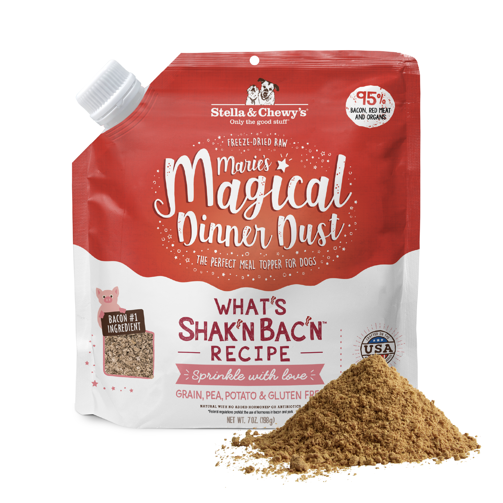 Marie’s Magical Dinner Dust What’s Shak’n Bac’n