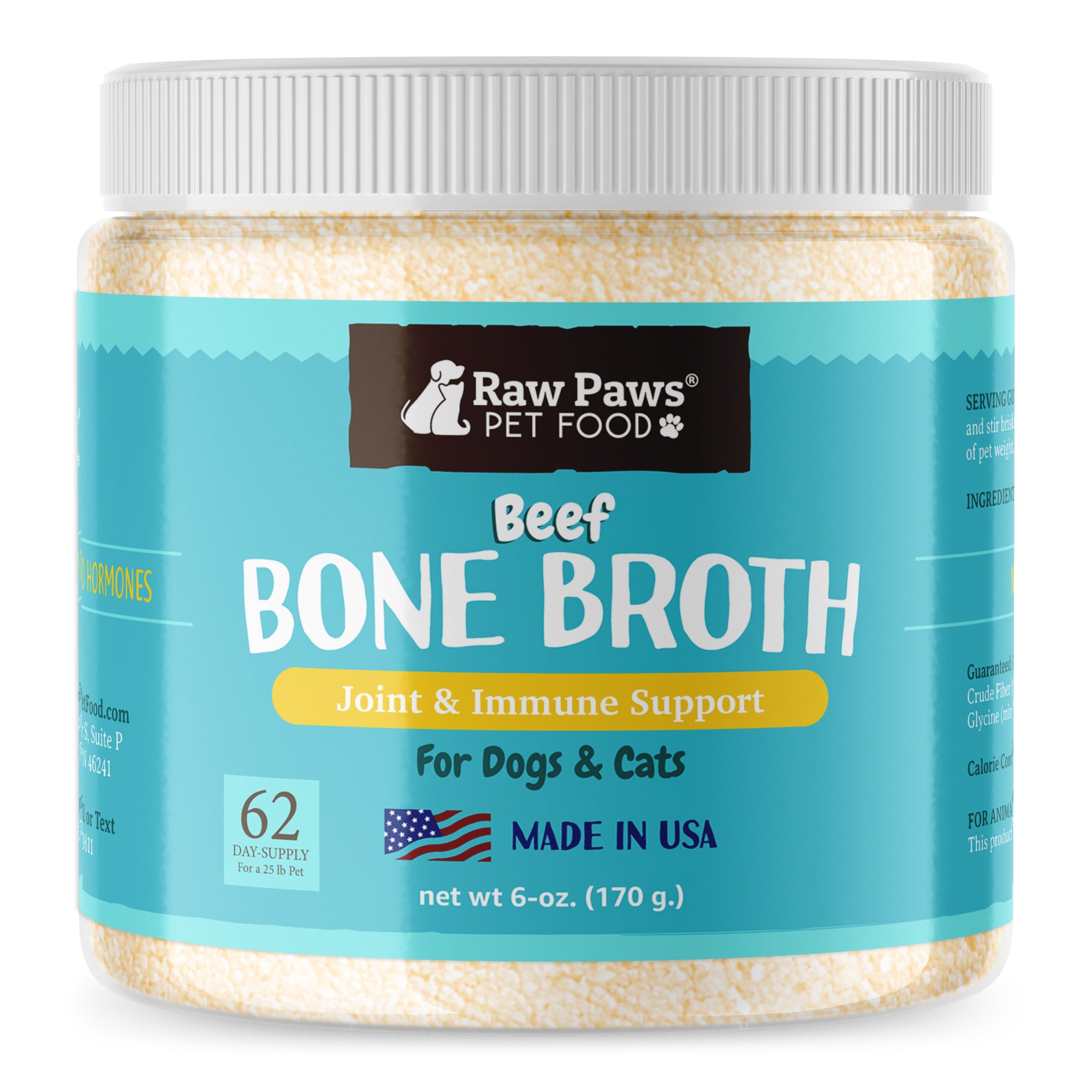 Beef Bone Broth Supplement Powder