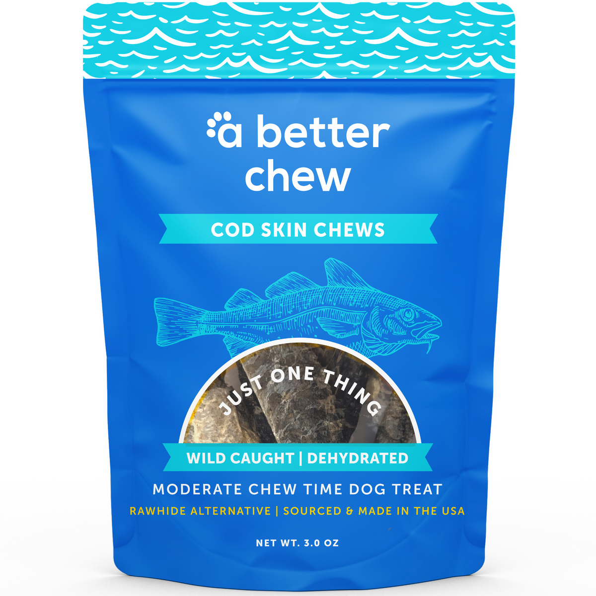 Wild Caught Cod Skin Chews