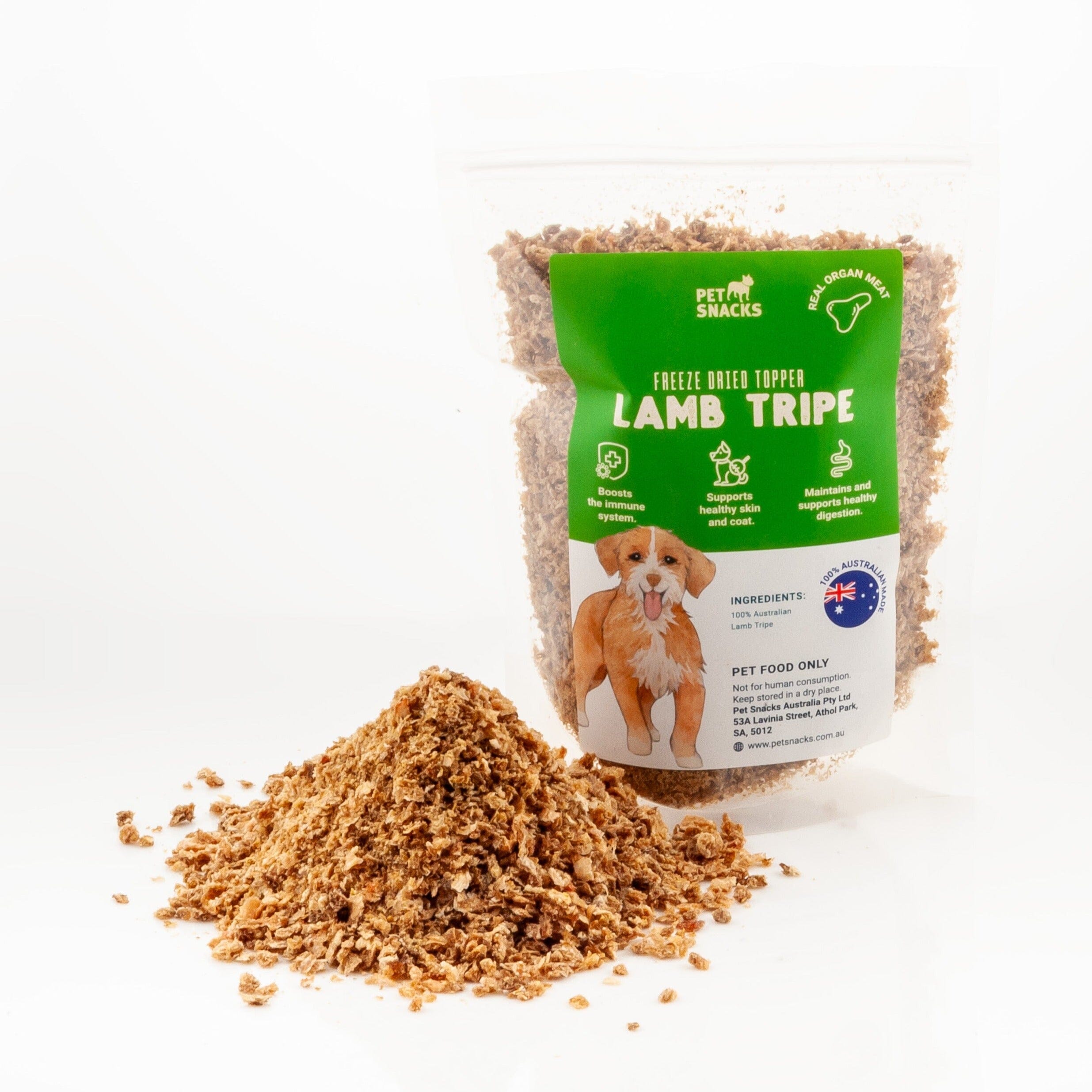 Raw Food Topper - Lamb Tripe