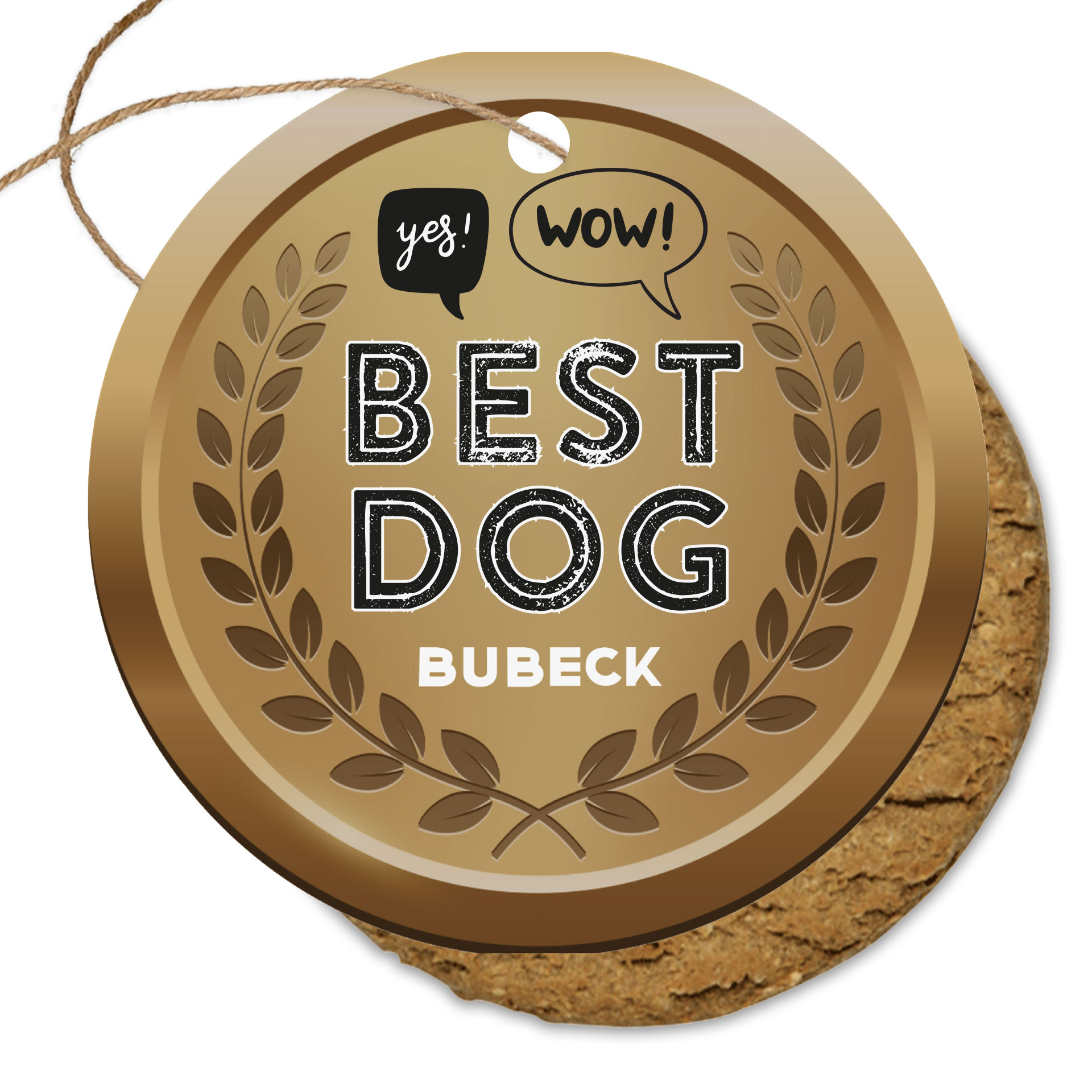 Hundekuchen Medaille