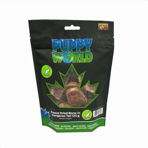 Freeze Dried Kangaroo Tail Discs