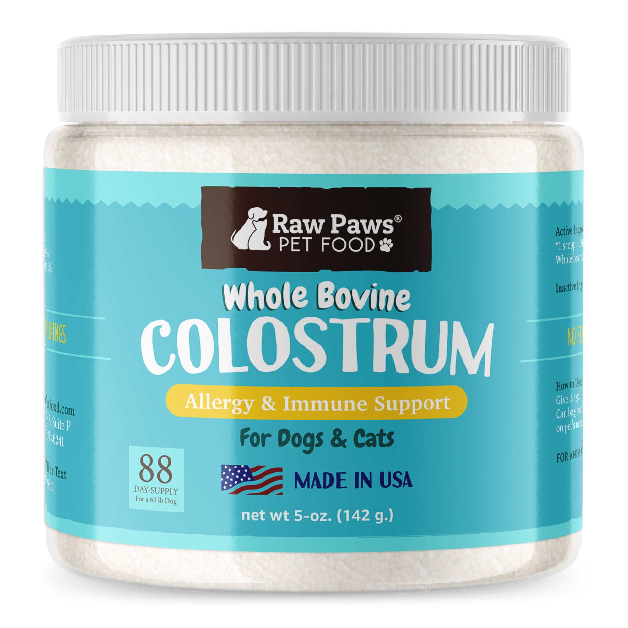 Bovine Colostrum Supplement Powder