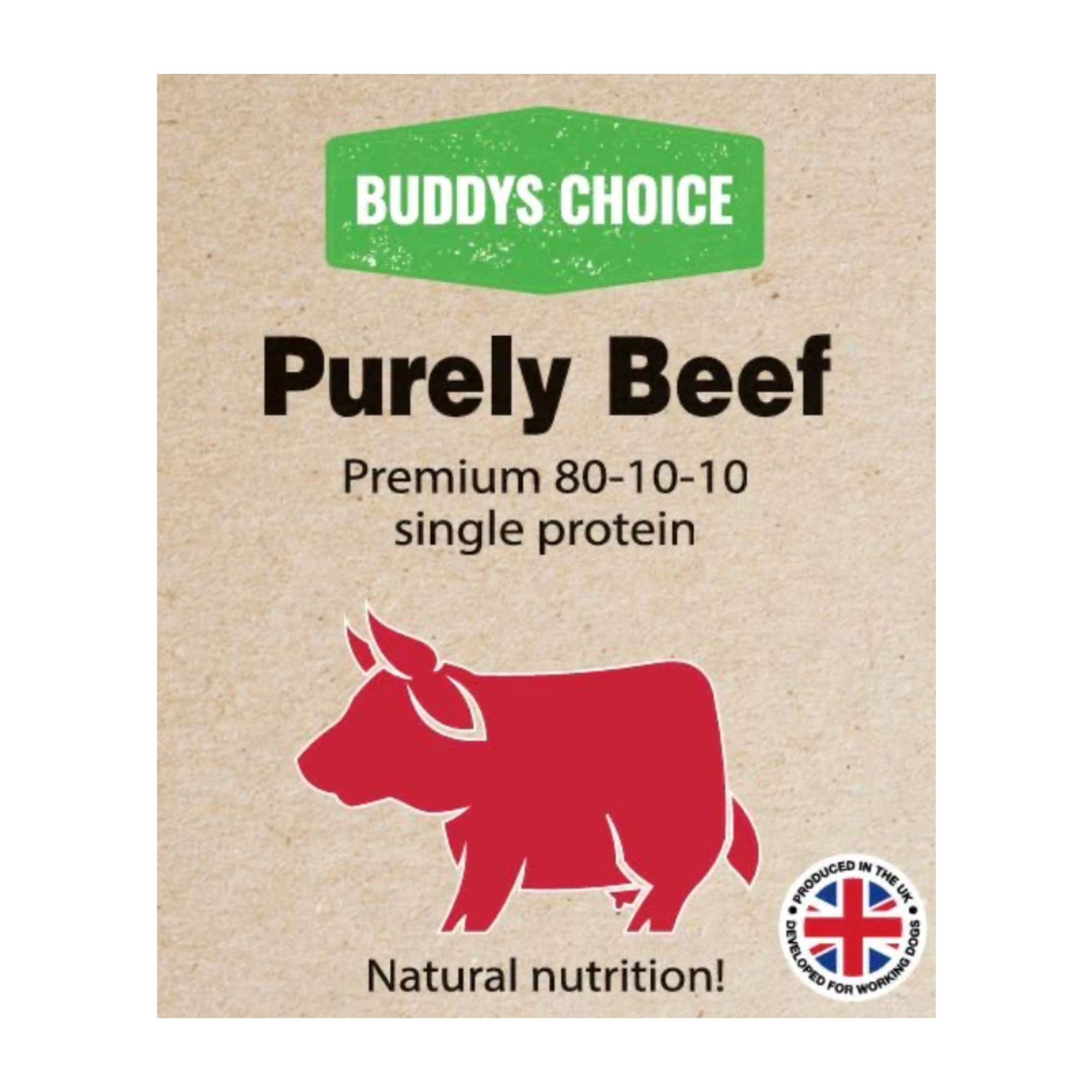 Buddy's Choice Purely Beef 801010