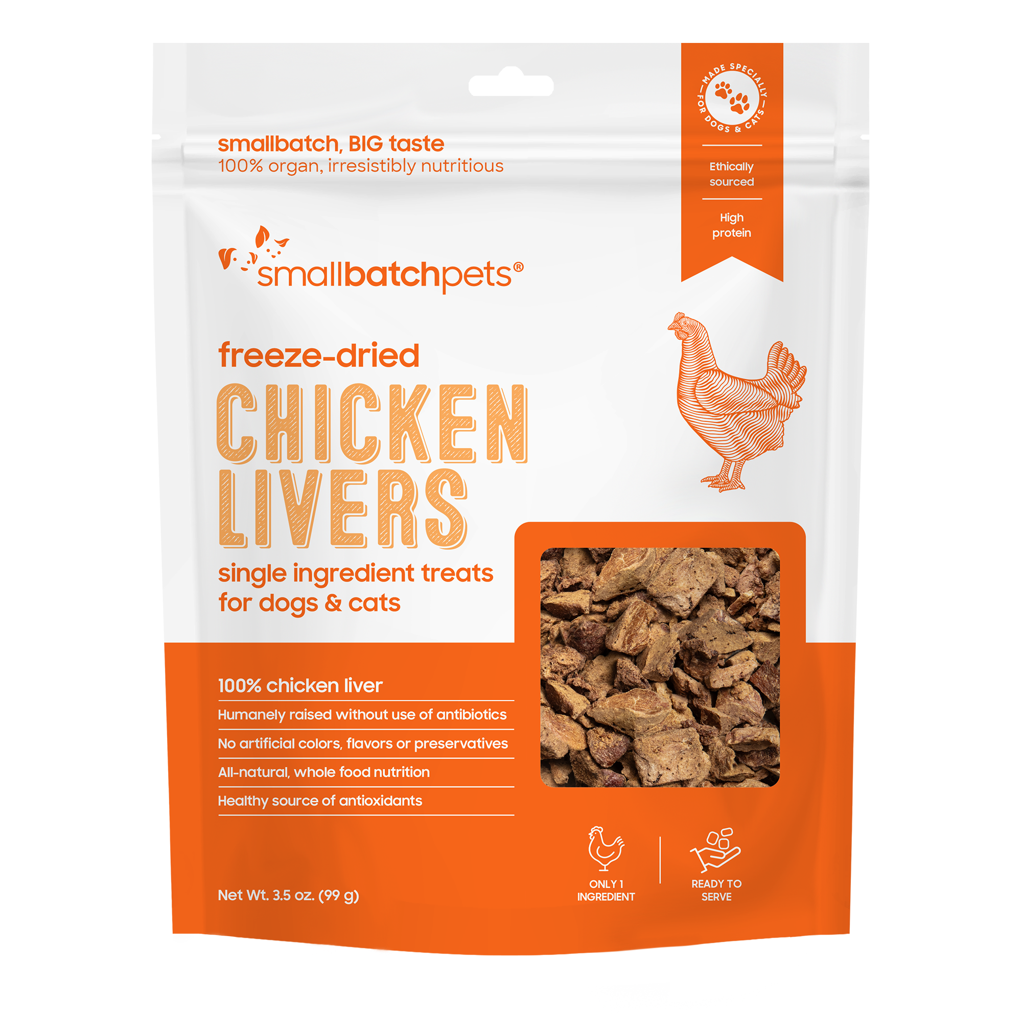 Freeze-Dried Chicken Liver Treats