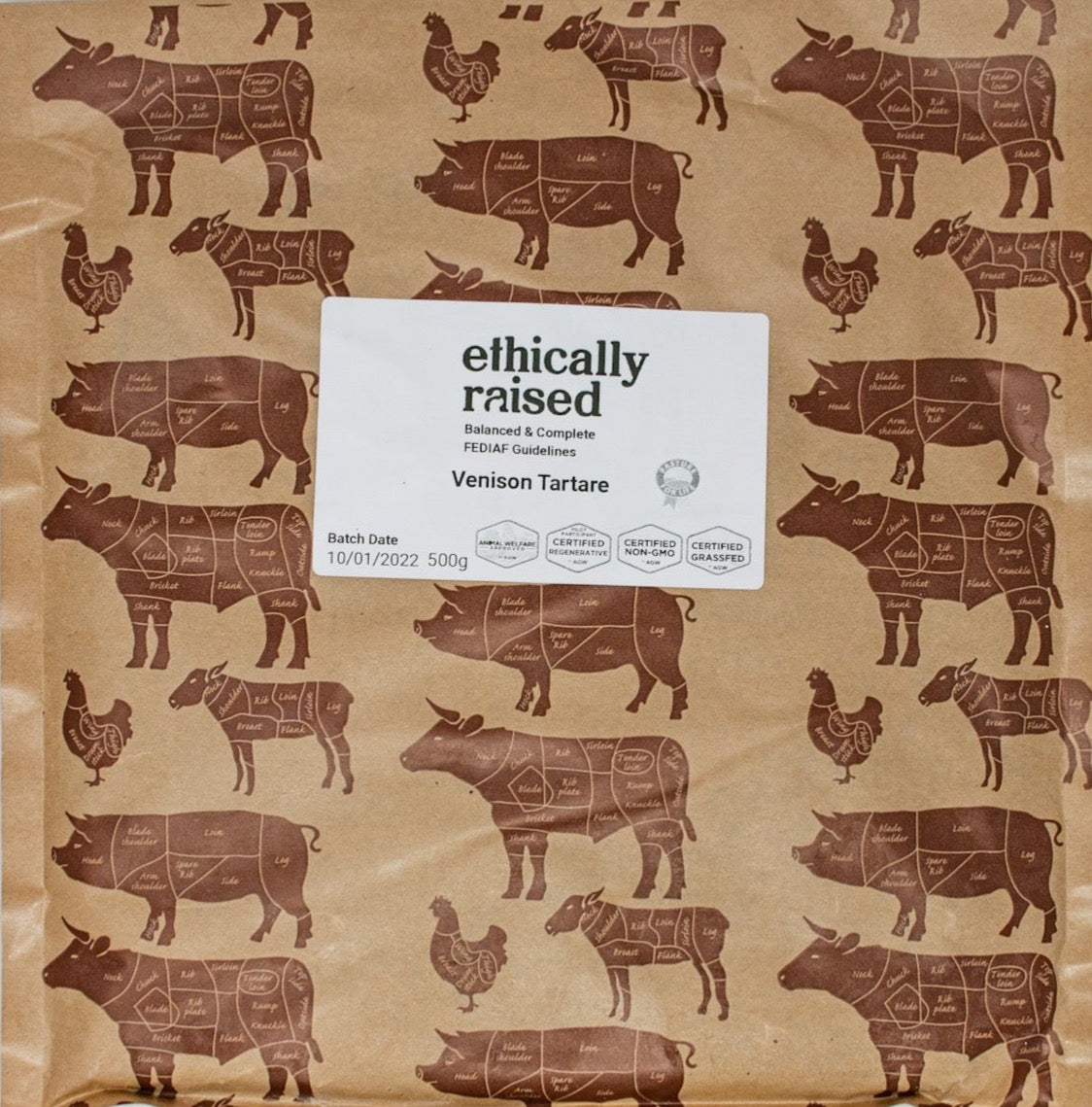 Raw Grass Fed Venison