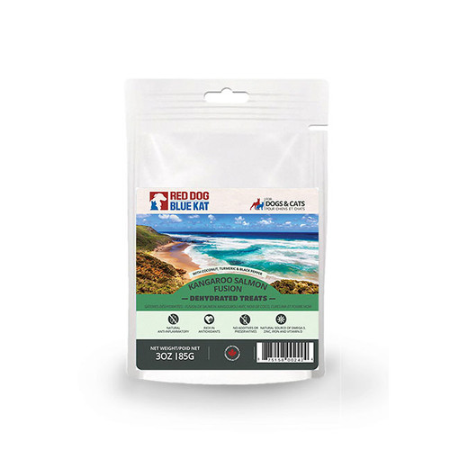 Kangaroo & Salmon Dehydrated Treats