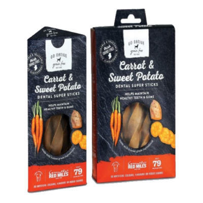 Dental Super Sticks with Carrot & Sweet Potato