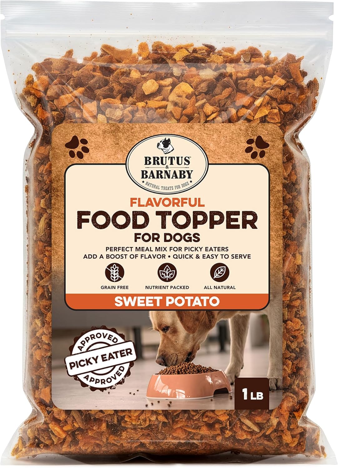 Sweet Potato Dog Food Topper