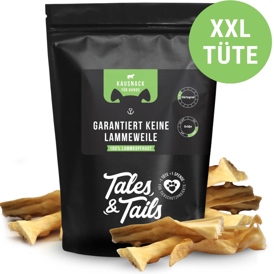 Garantiert keine Lammeweile 100% Lammkopfhaut