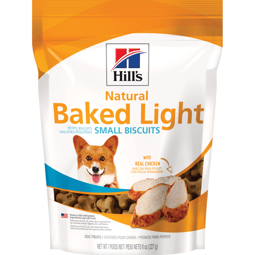 Natural Baked Light Biscuits with Real Chicken Small Dog Treats