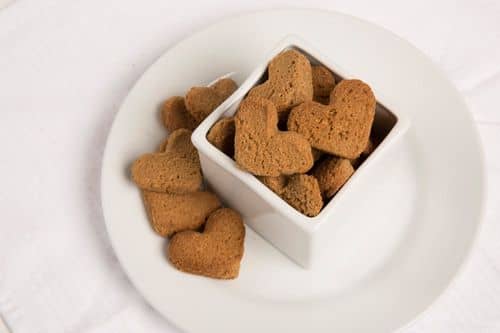Peanut Butter Banana Dog Cookies