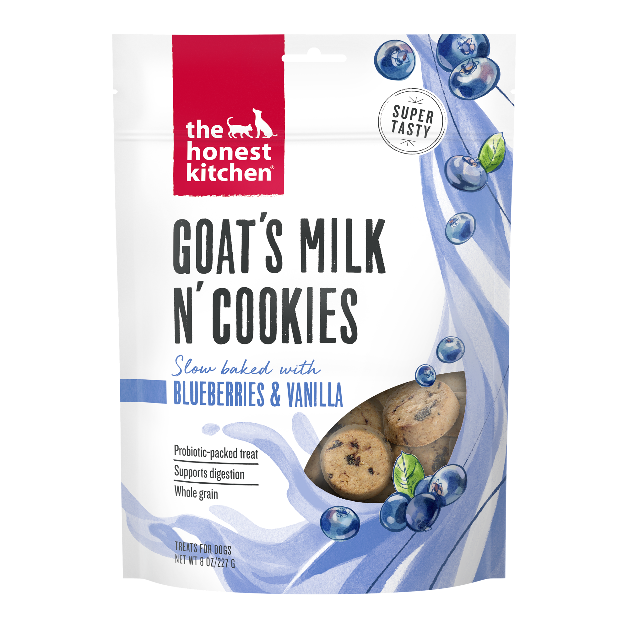 Blueberry & Vanilla Goat's Milk N' Cookies