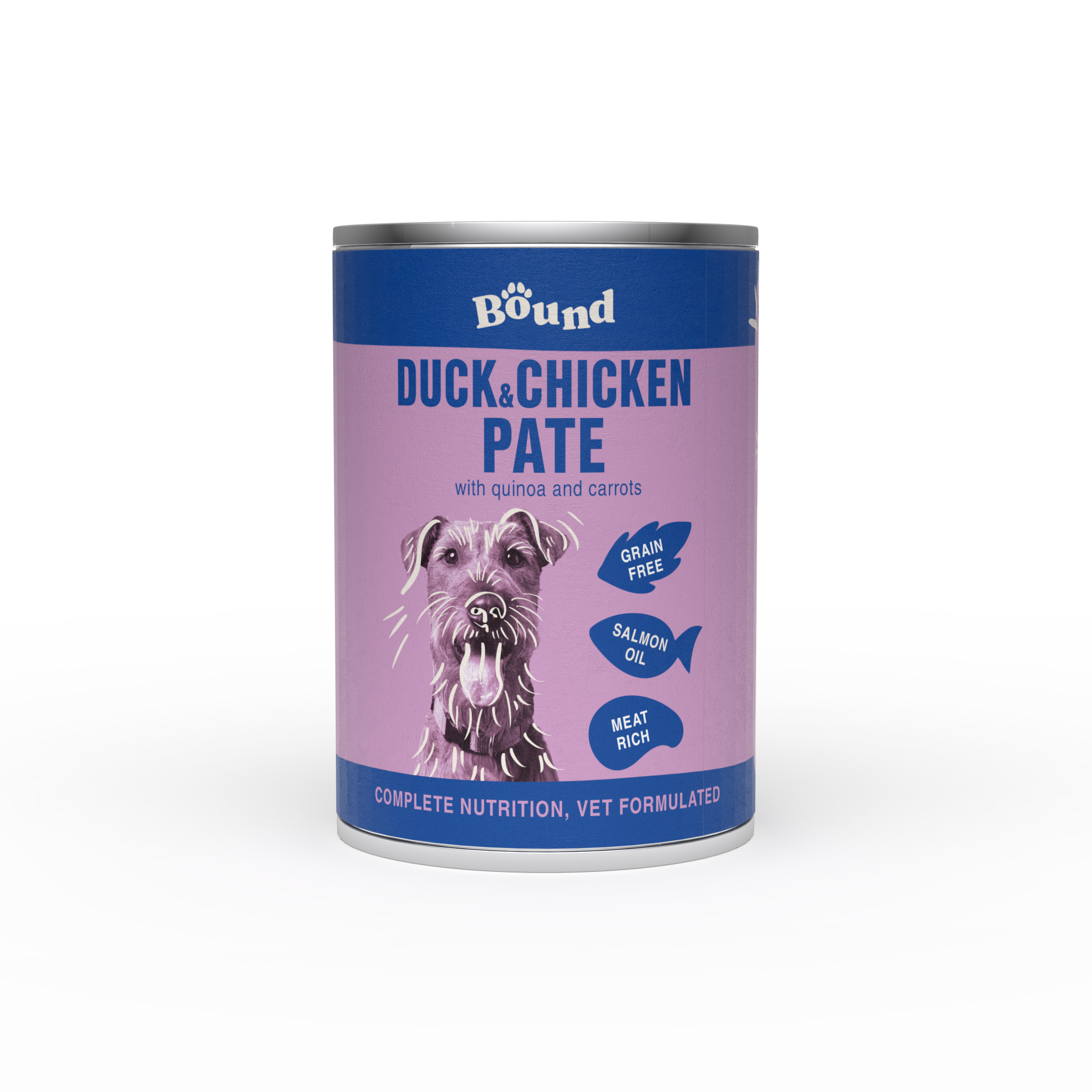 Duck Pâté with Quinoa & Carrots