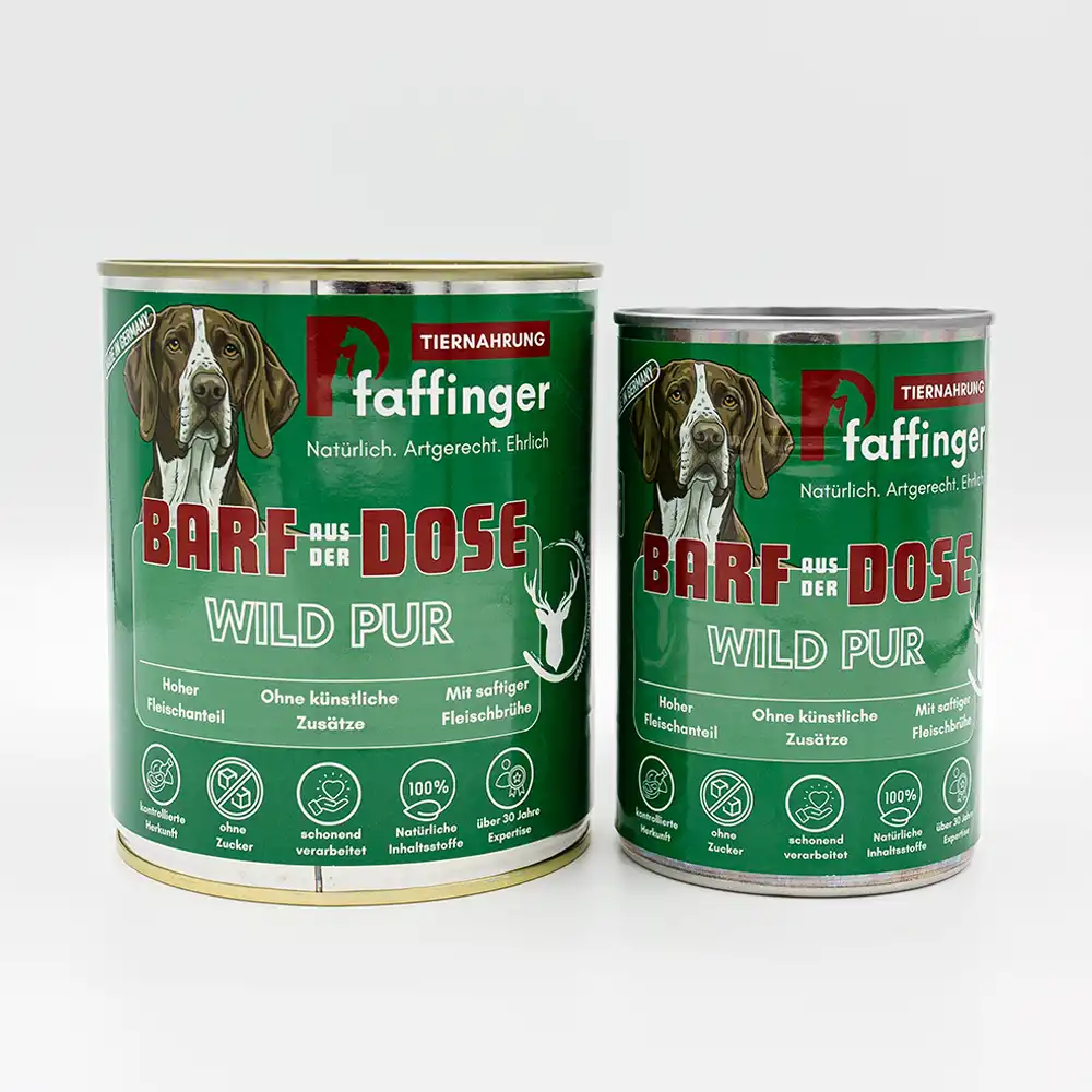 BARF aus der Dose – Wild pur