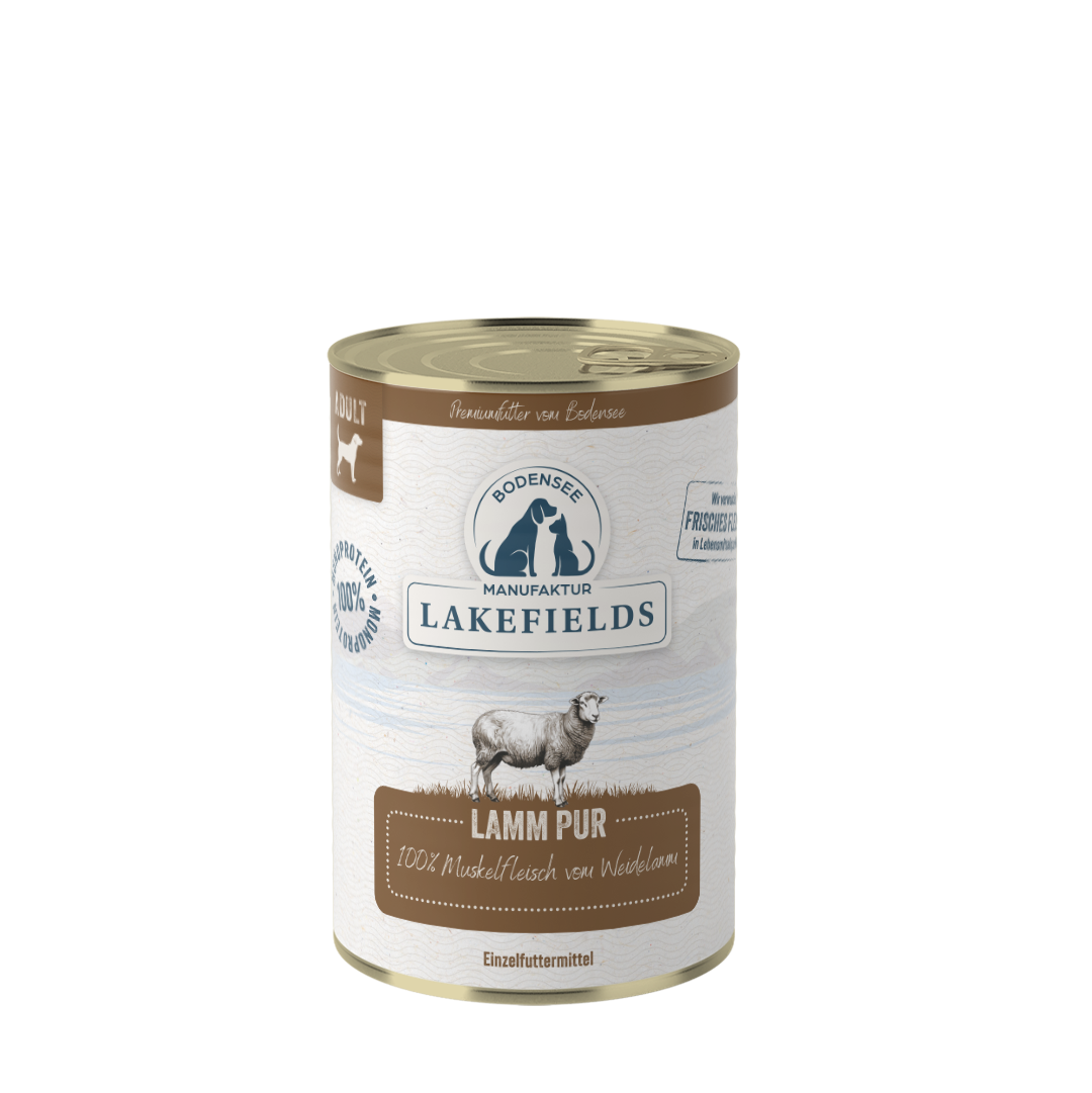 Nassfutter Lamm PUR