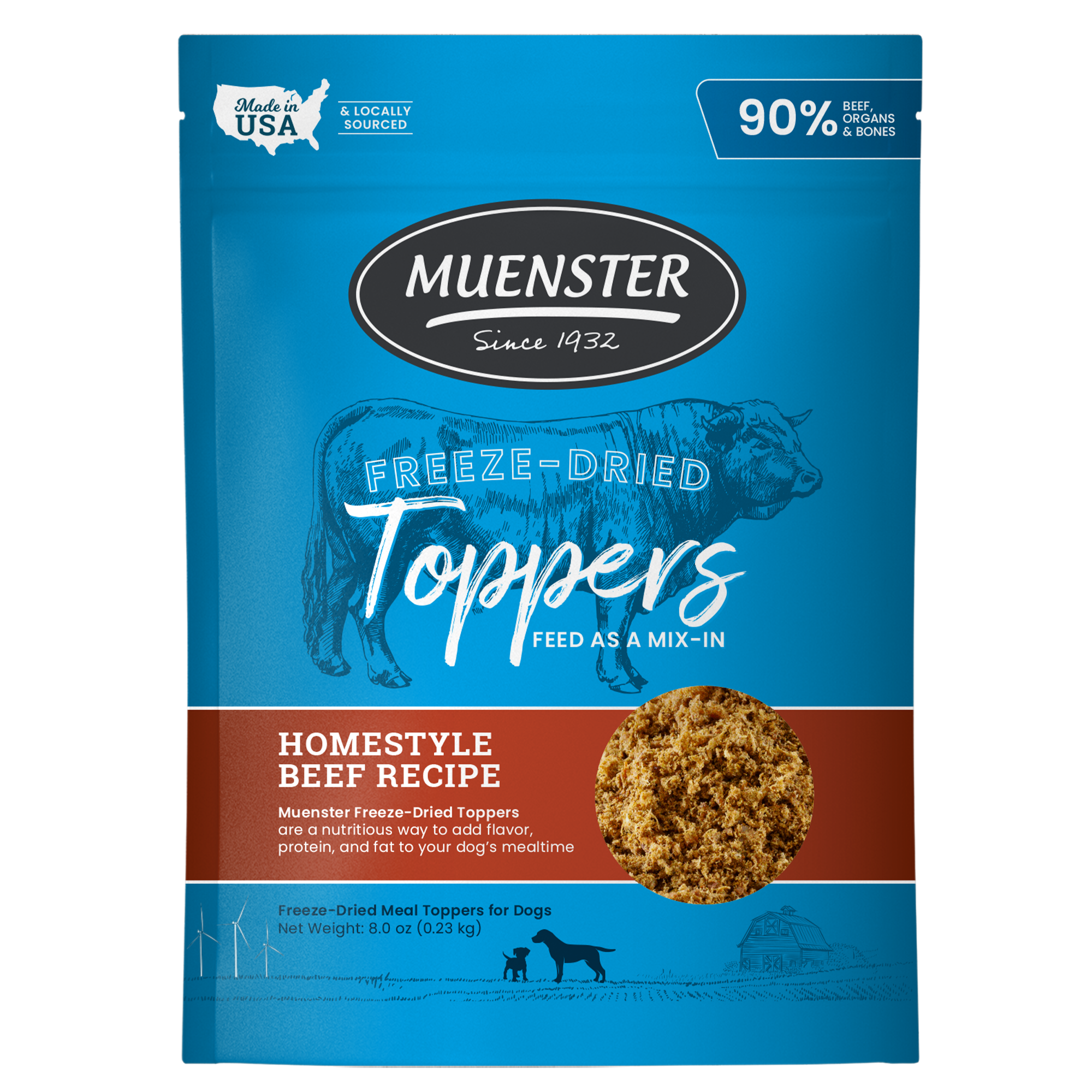 Homestyle Beef Recipe Freeze-Dried Toppers