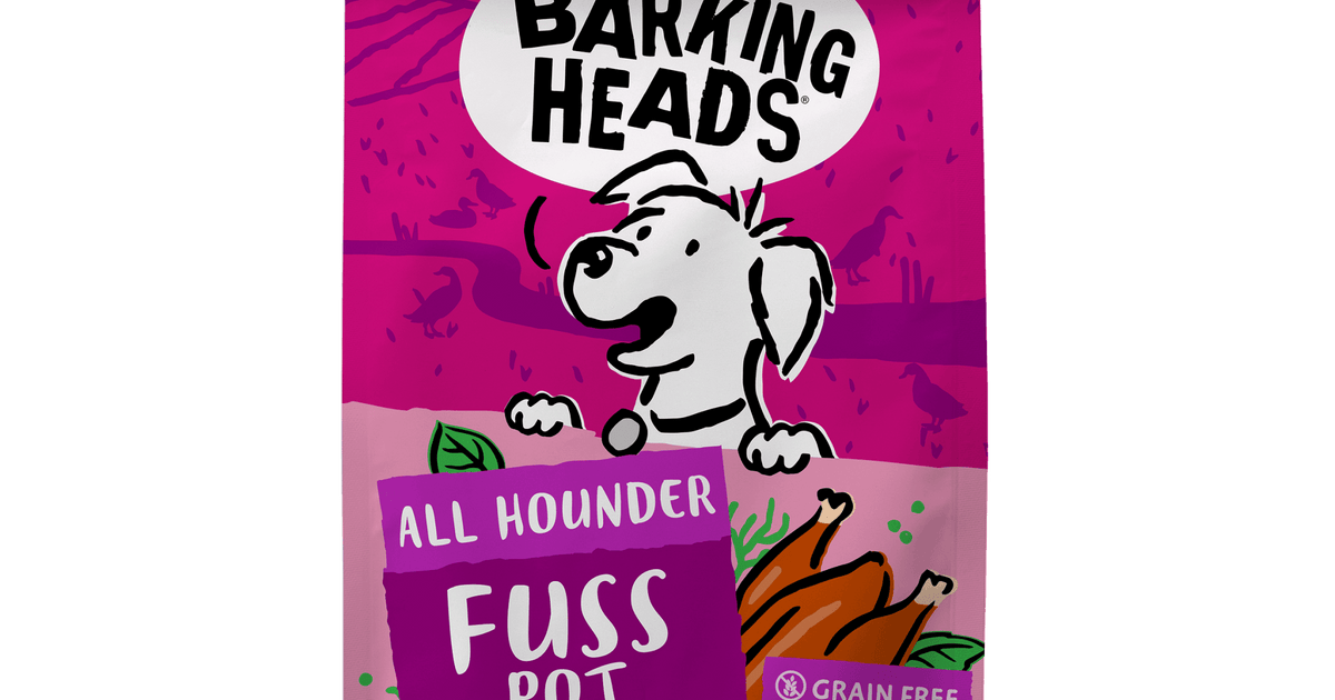 Fuss Pot Duck Dry Dog Food - All Hounder