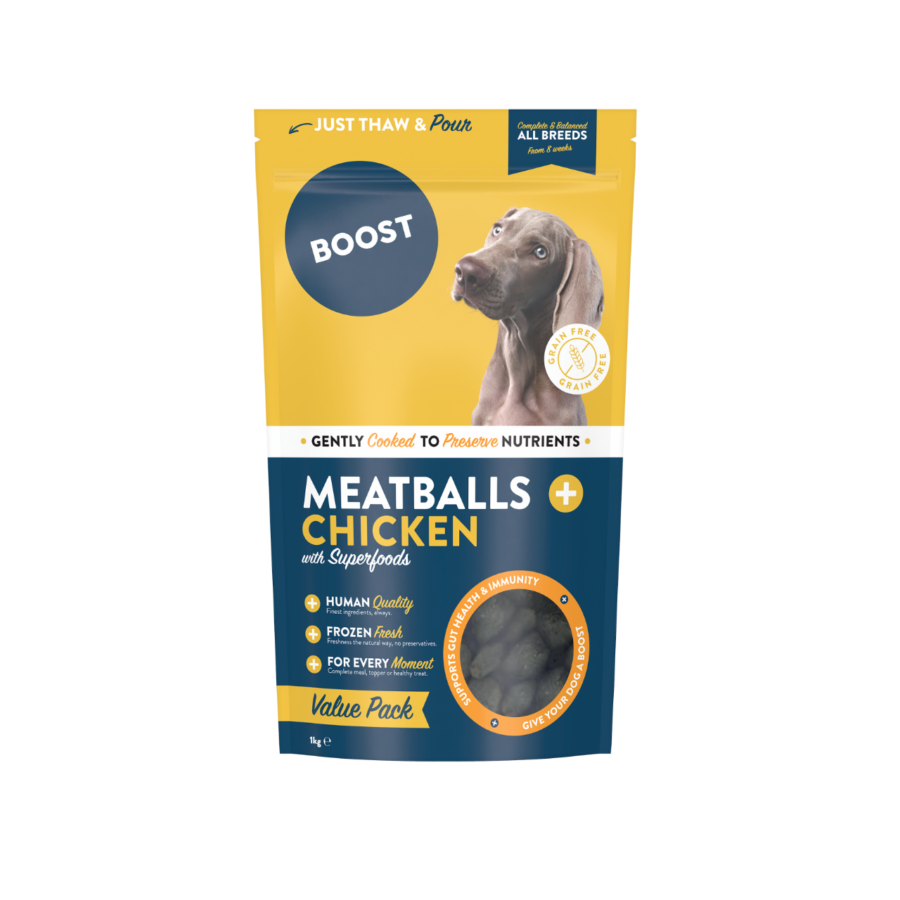 Chicken with Superfoods, Meatballs