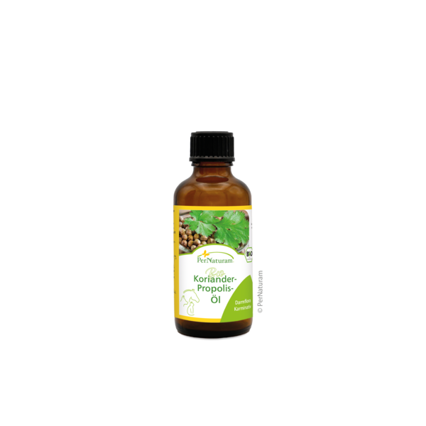 Organic coriander propolis oil