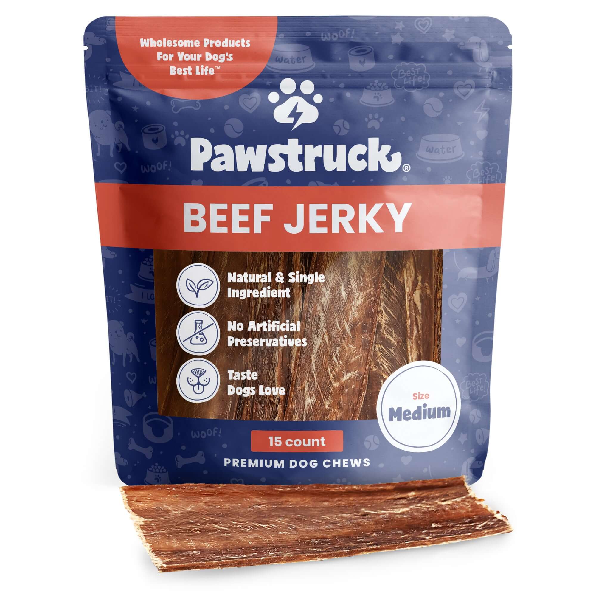 Beef Jerky Esophagus Straps