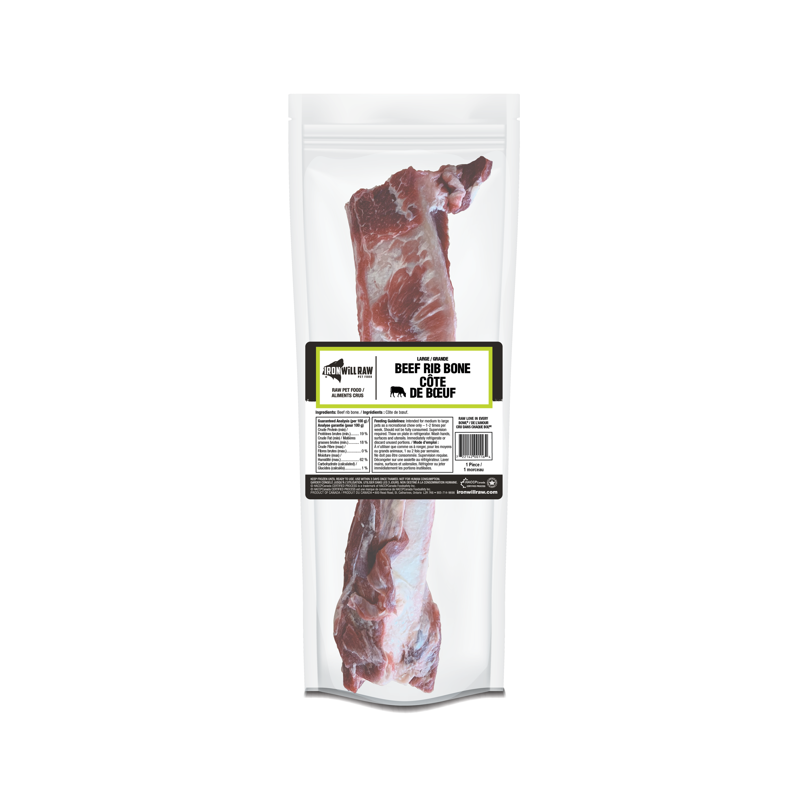 Beef Rib Bone, Large