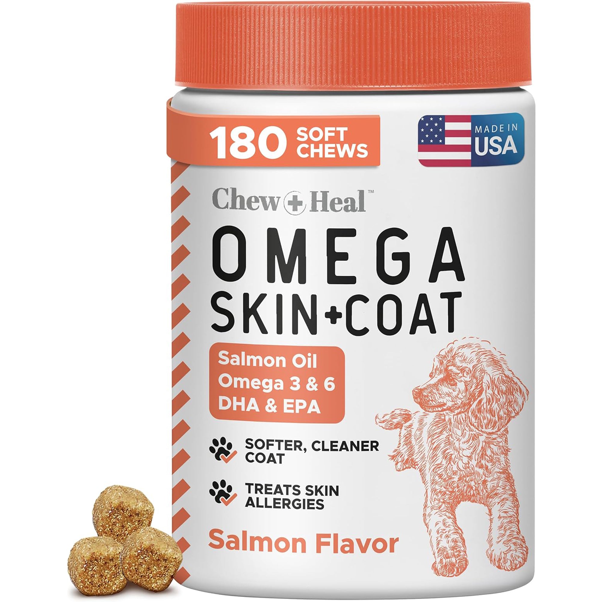 Salmon Omega Skin & Coat Supplement
