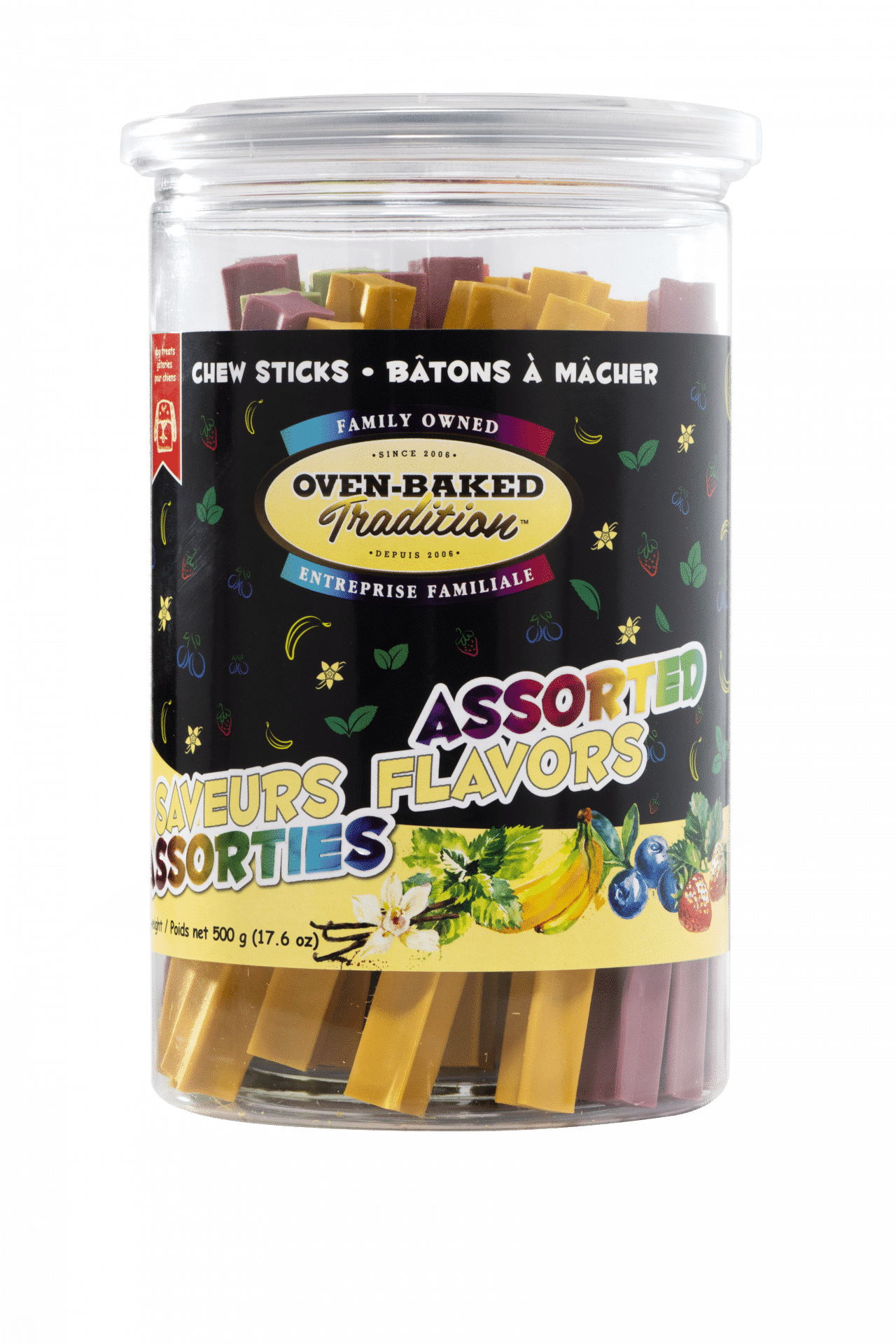 Chew sticks assorted flavors