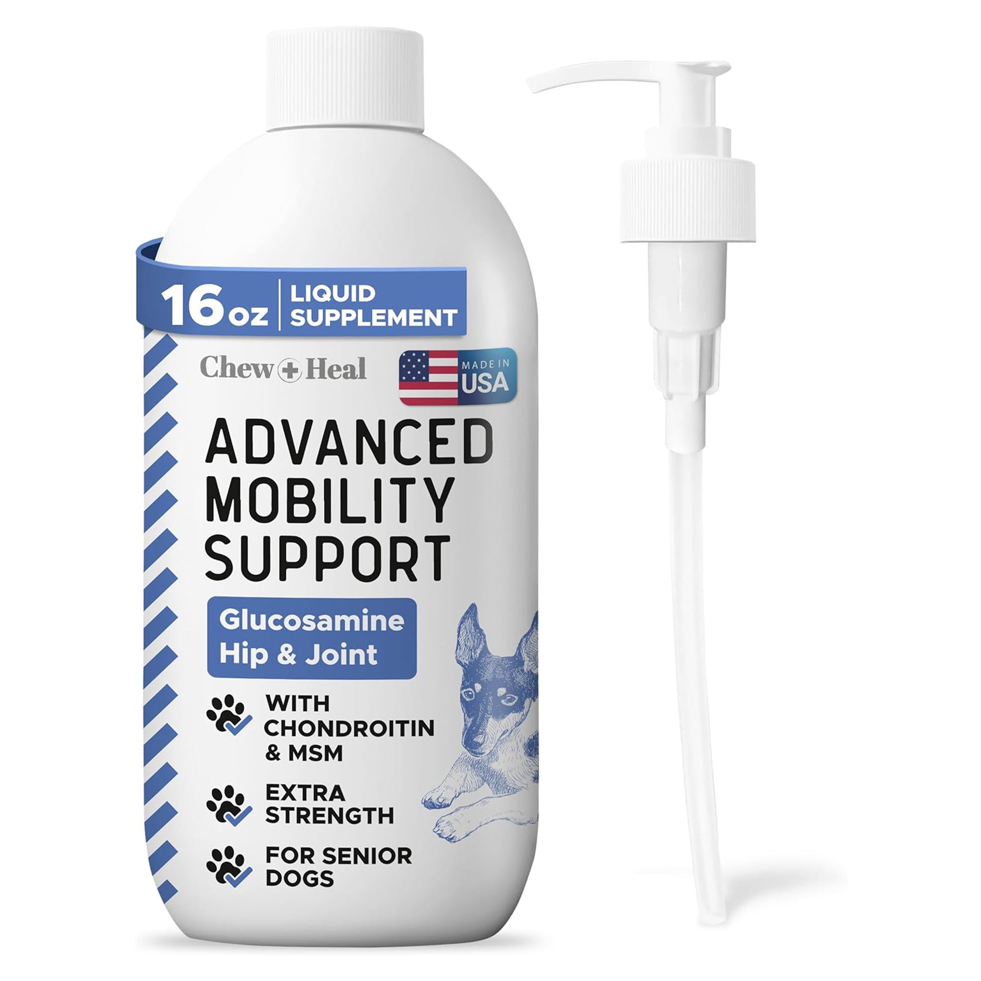 High-Potency Advanced Mobility Support Bacon Flavored Liquid Supplement